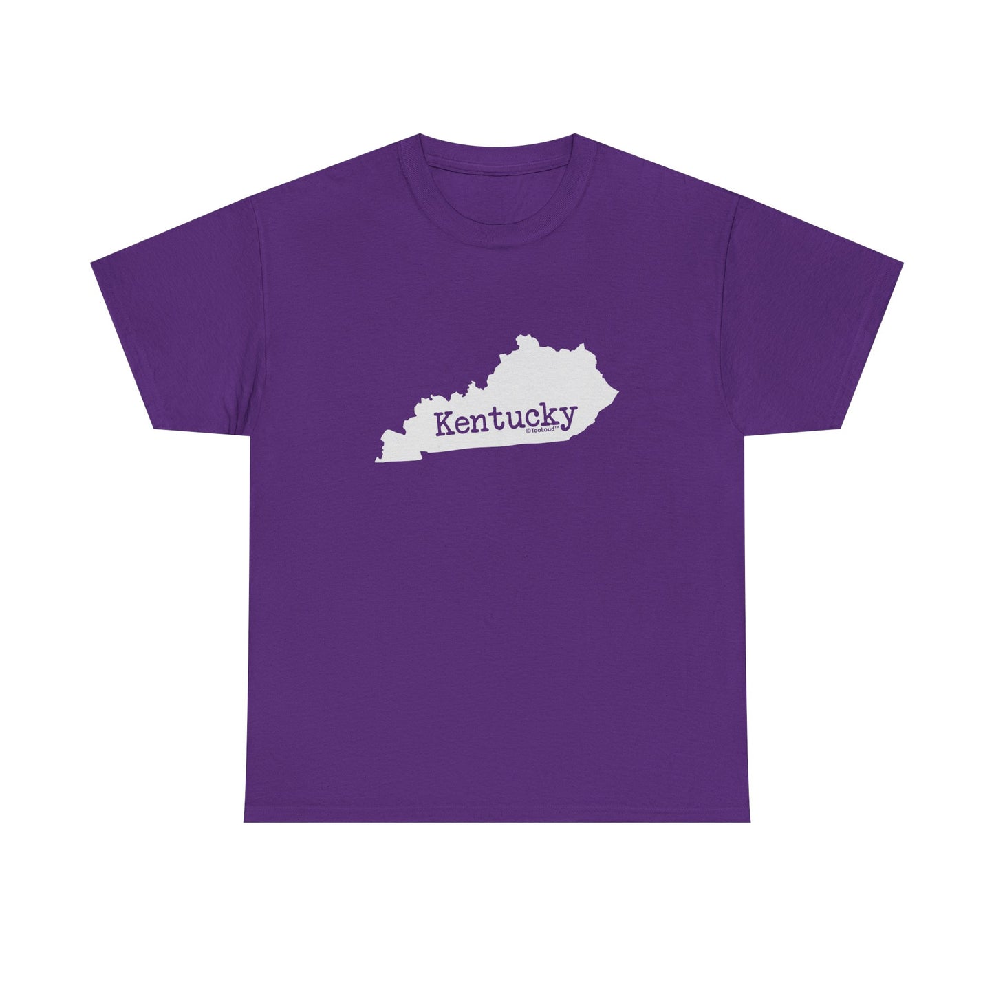 Kentucky – United States Shape Adult Dark T-Shirt by TOOLOUD