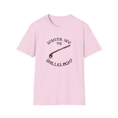 Wanna See My Shillelagh Adult Unisex T-Shirt by TOOLOUD
