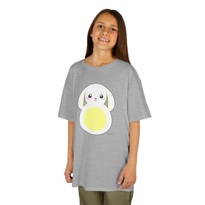 TooLoud Cute Bunny with Floppy Ears - Children’s Unisex T-Shirt Heavy Cotton