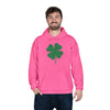 Lucky Four Leaf Clover St. Patrick's Day Hoodie Sweatshirt By TOOLOUD