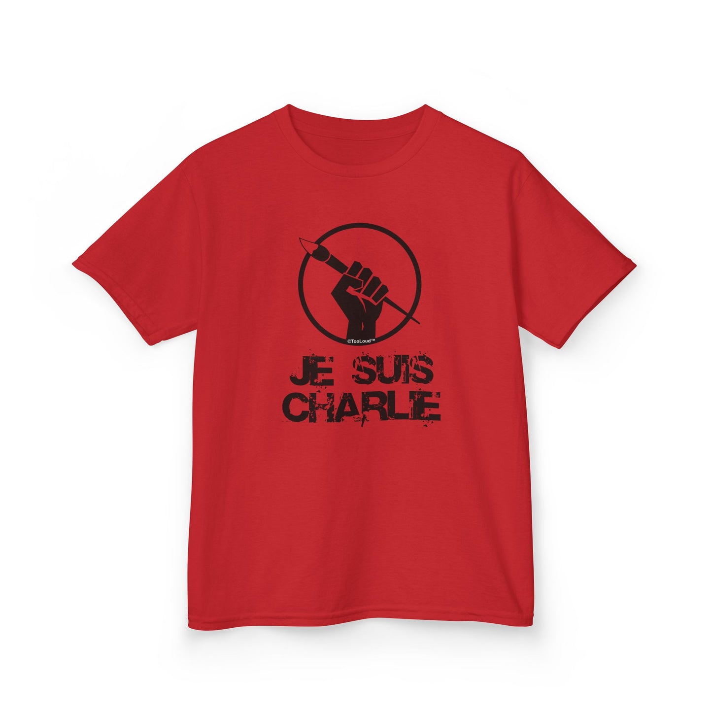 Je Suis Charlie Children's Heavy T-Shirt by TOOLOUD