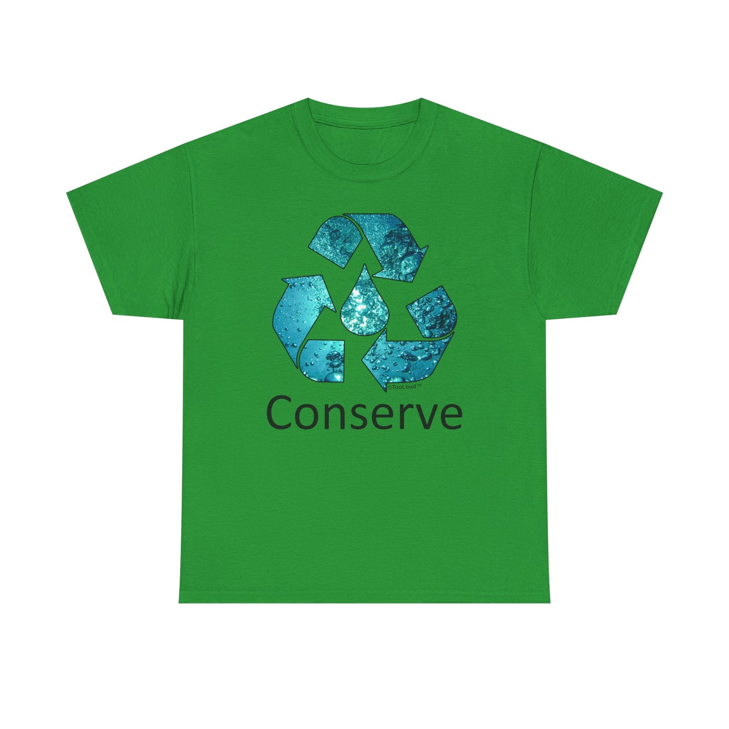 Sustainable Water Conservation Adult T-Shirt by TOOLOUD
