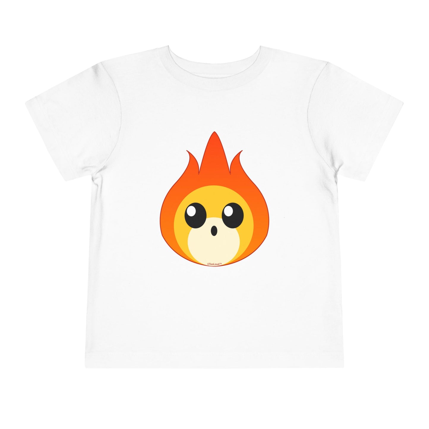 Cute Fireball Design Toddler T-Shirt by TOOLOUD