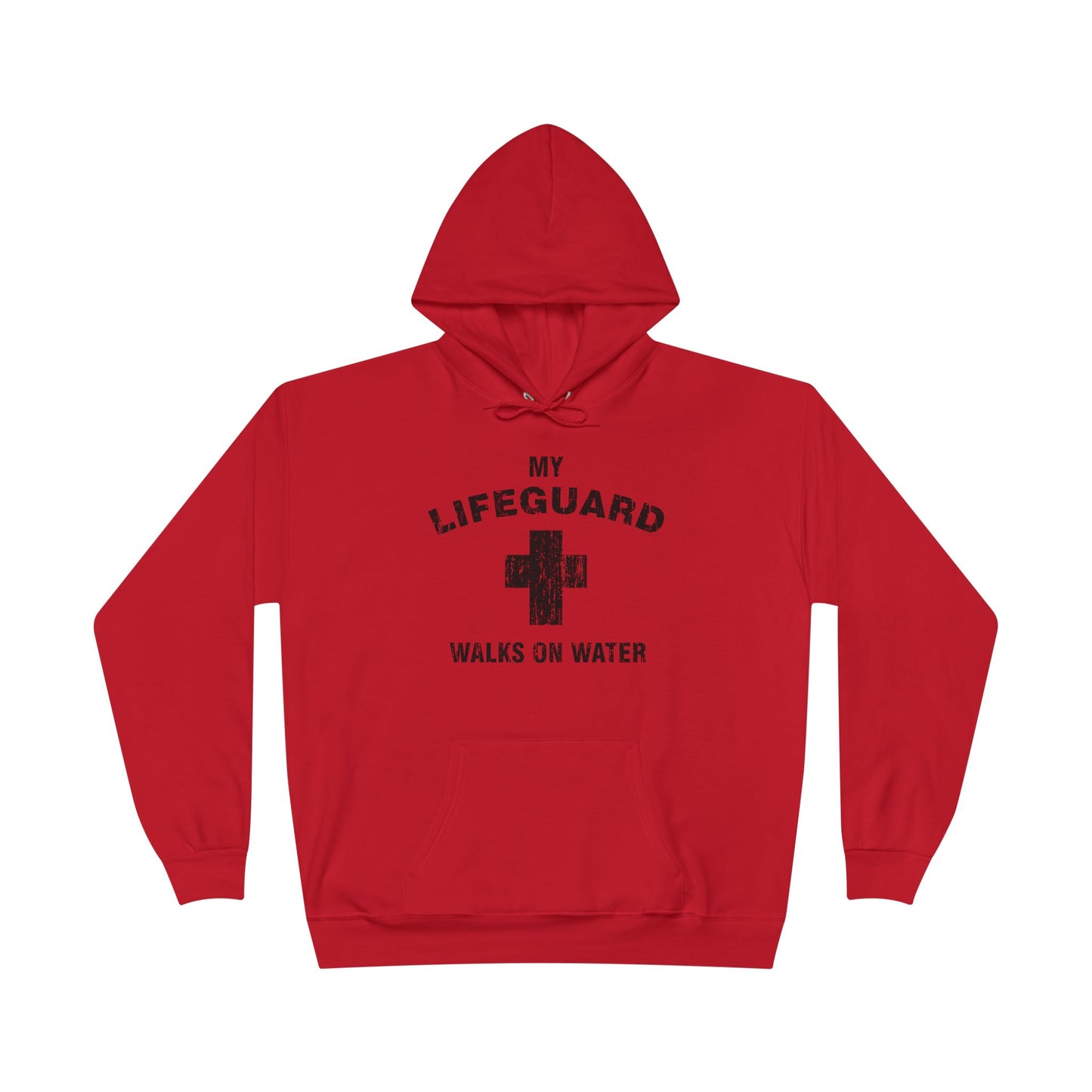 My Lifeguard Walks On Water Easter Pullover Hoodie Sweatshirt by TOOLOUD™