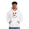 TOOLOUD Snowman Face Christmas Adult Unisex Hoodie Sweatshirt