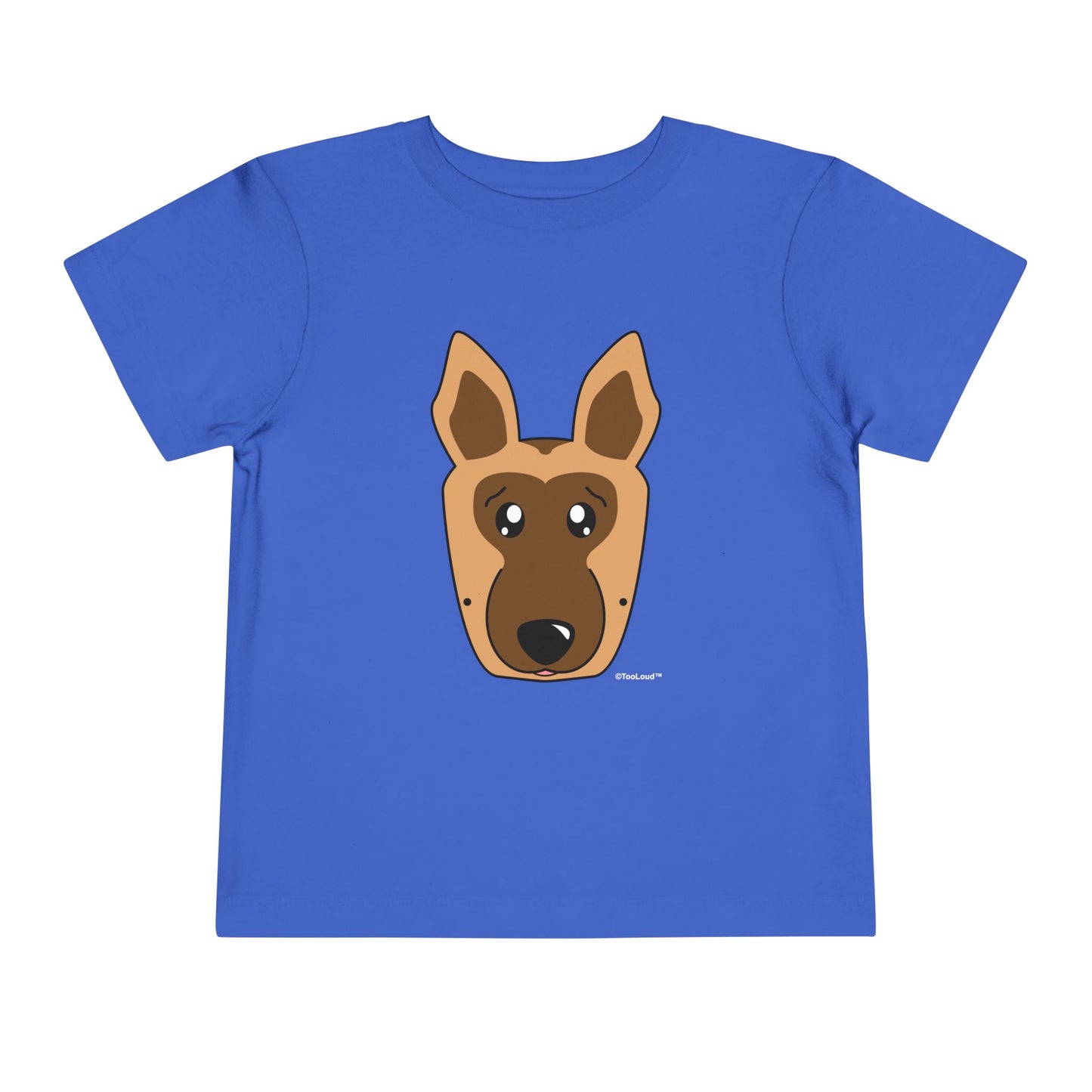 Cute German Shepherd Dog Toddler T-Shirt by TOOLOUD