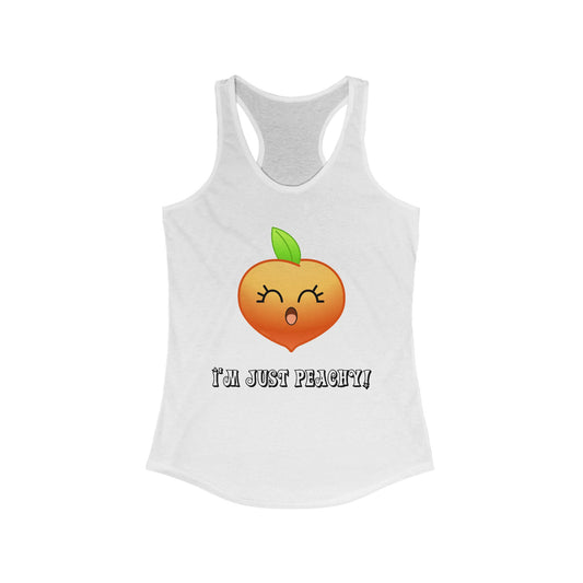 TOOLOUD Everything is Peachy Womens Tank Top
