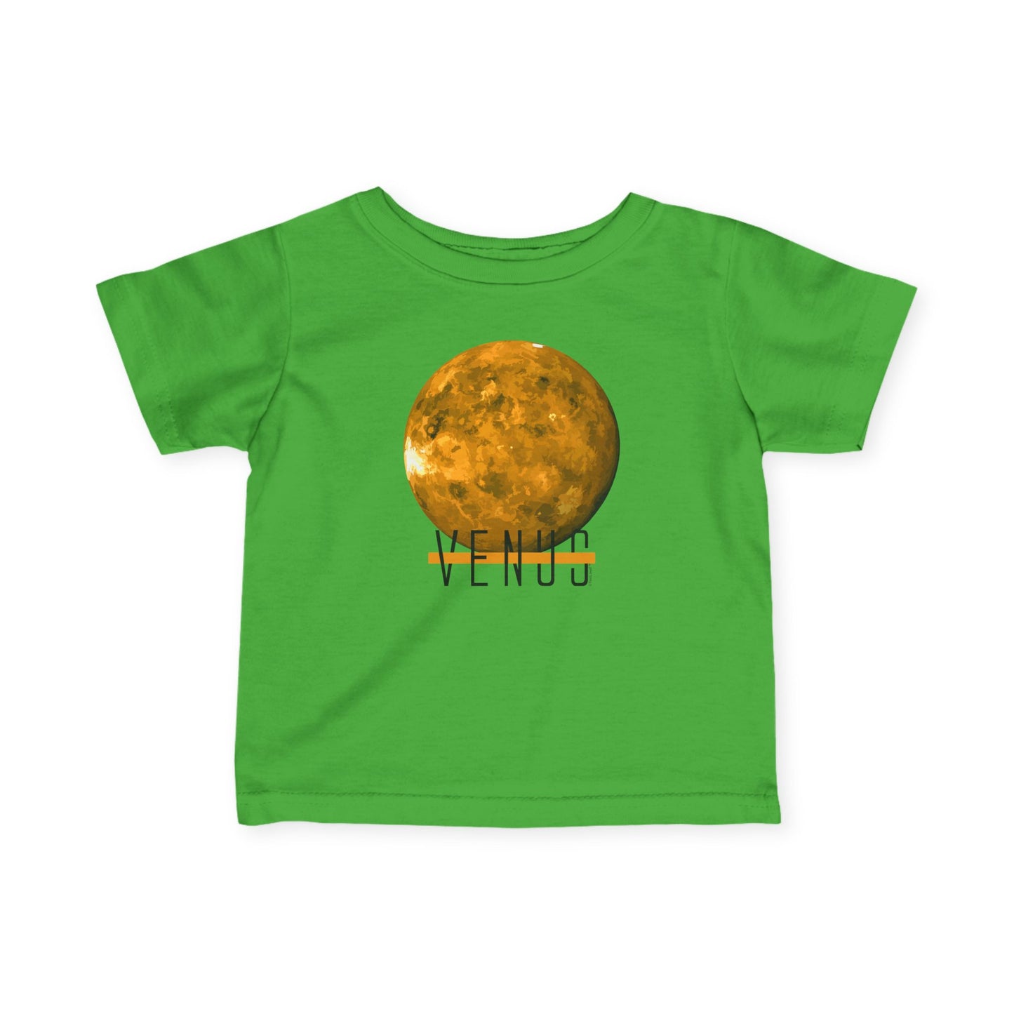 Planet Venus Text Infant T-Shirt by TOOLOUD