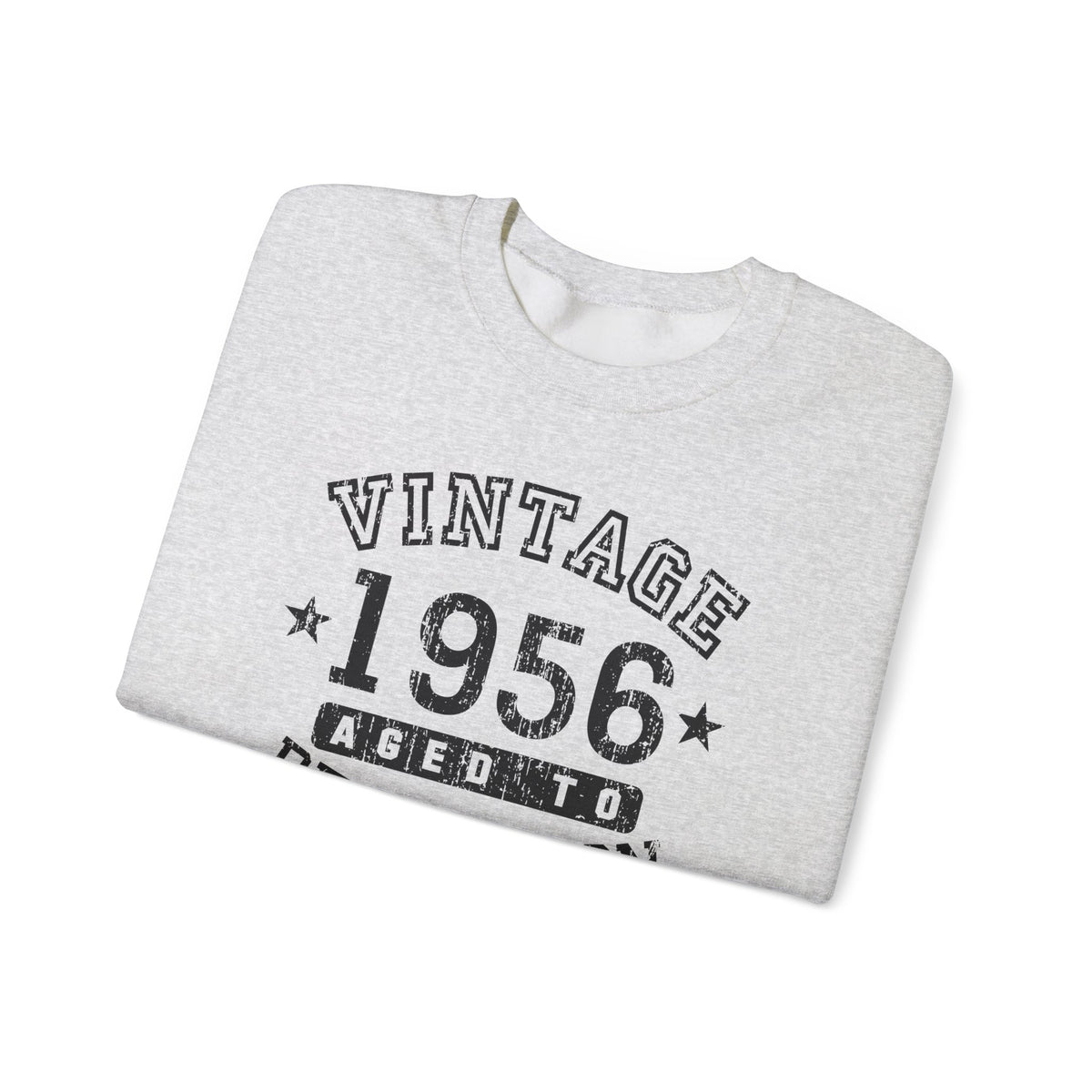 1956 – Vintage Birth Year Adult Sweatshirt by TOOLOUD
