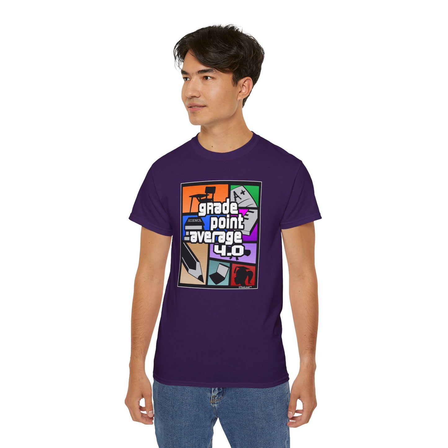GPA 4 – Grade Point Average Unisex T-Shirt by TOOLOUD