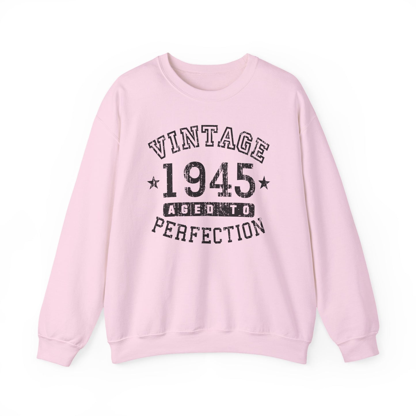 1945 - Vintage Birth Year Sweatshirt Adults Unisex by TOOLOUD