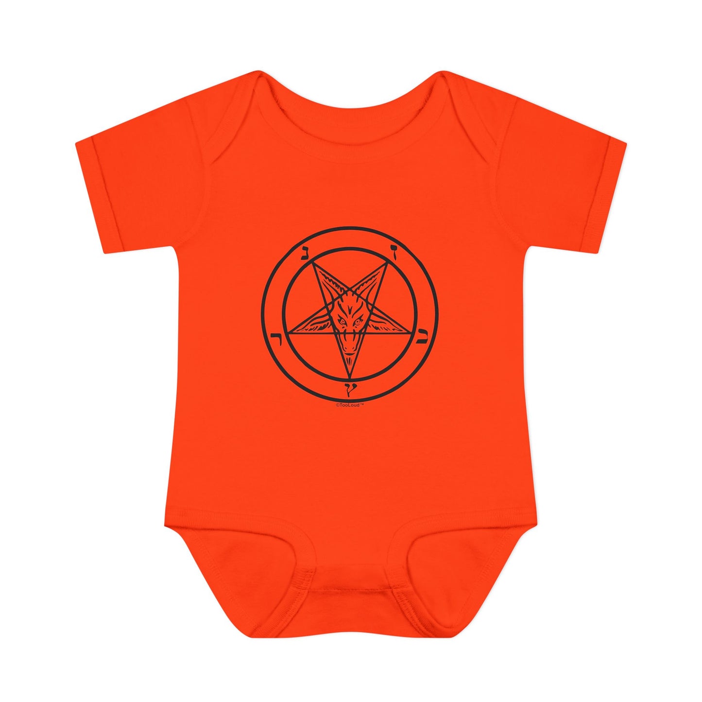 Sigil of Baphomet Baby Romper Bodysuit by TOOLOUD