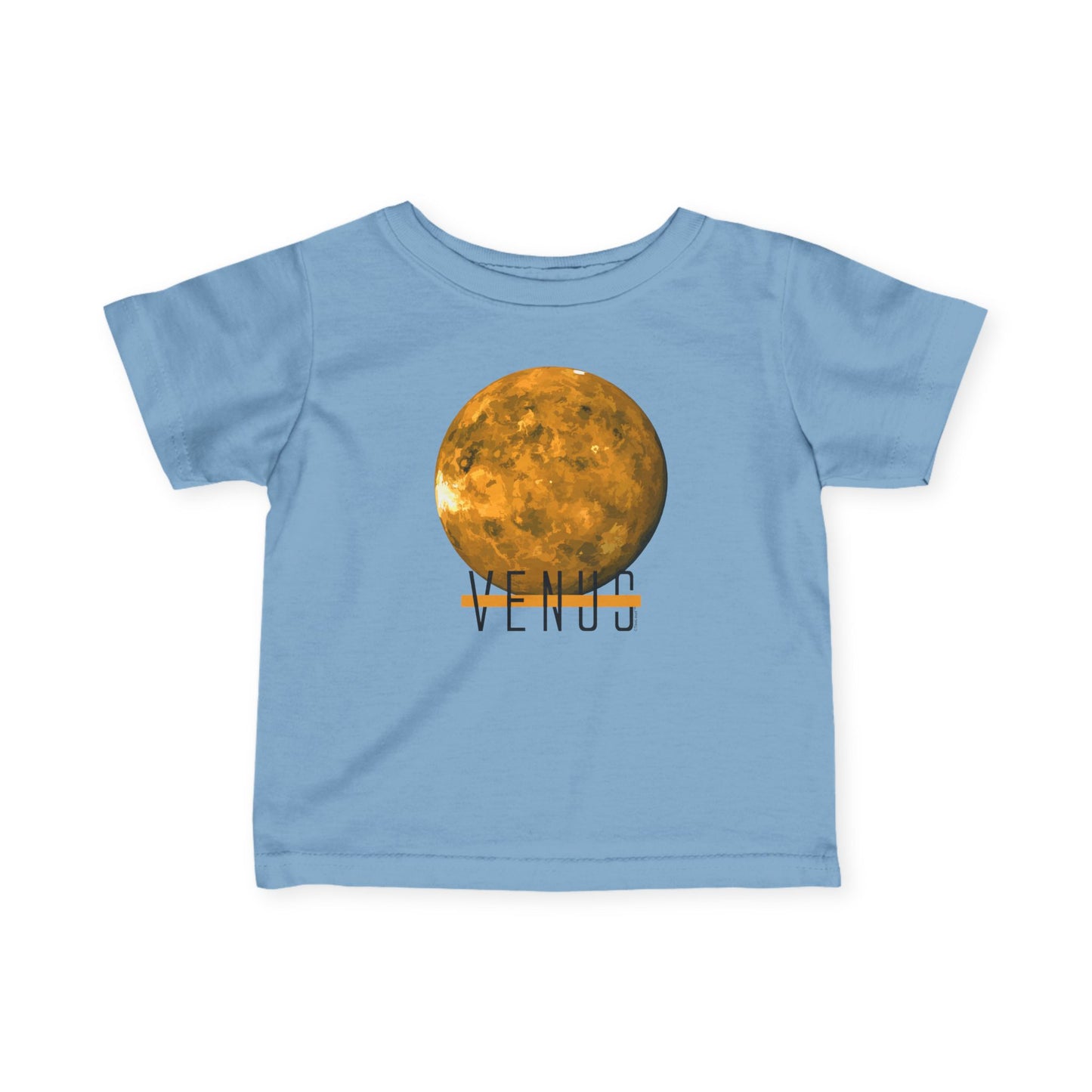 Planet Venus Text Infant T-Shirt by TOOLOUD