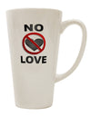 16 Ounce Conical Latte Coffee Mug - A Must-Have for Drinkware Enthusiasts-Conical Latte Mug-TooLoud-White-Davson Sales