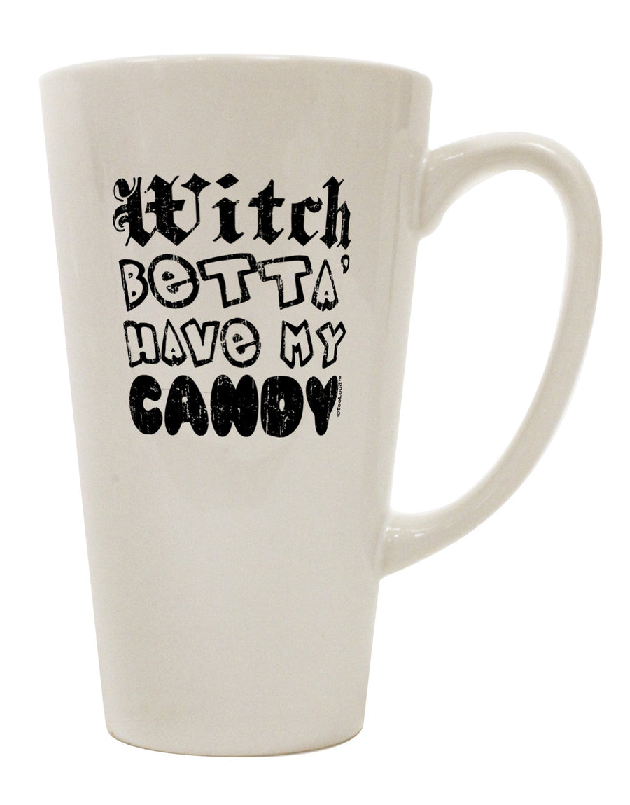 16 Ounce Conical Latte Coffee Mug - A Must-Have for Witch Lovers - TooLoud-Conical Latte Mug-TooLoud-White-Davson Sales