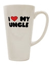 16 Ounce Conical Latte Coffee Mug - A Perfect Tribute to Your Beloved Uncle by TooLoud-Conical Latte Mug-TooLoud-White-Davson Sales