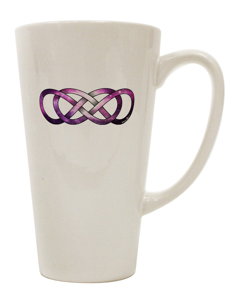 16 Ounce Conical Latte Coffee Mug - A Stellar Drinkware Choice TooLoud-Conical Latte Mug-TooLoud-White-Davson Sales