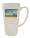 16 Ounce Conical Latte Coffee Mug - Crafted for the Discerning Connoisseur-Conical Latte Mug-TooLoud-White-Davson Sales