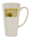 16 Ounce Conical Latte Coffee Mug - Expertly Crafted Bullfrog Design in Watercolor by TooLoud-Conical Latte Mug-TooLoud-White-Davson Sales