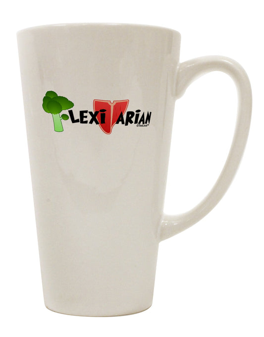 16 Ounce Conical Latte Coffee Mug - Expertly Crafted by TooLoud-Conical Latte Mug-TooLoud-White-Davson Sales