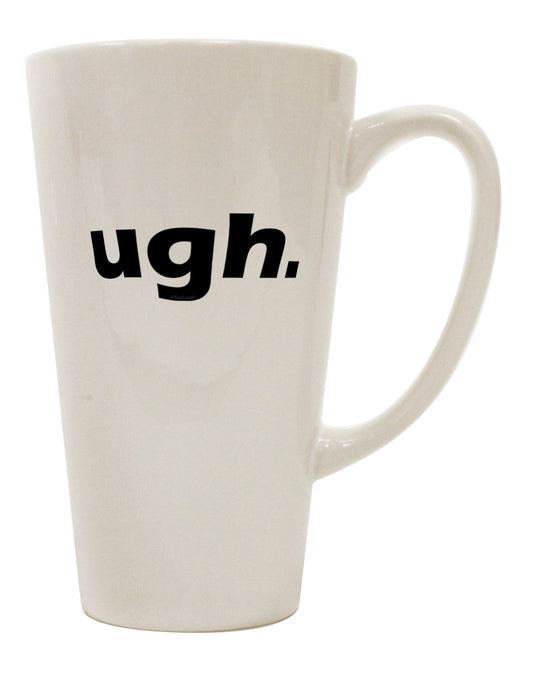 16 Ounce Conical Latte Coffee Mug - Expertly Crafted Drinkware by TooLoud-Conical Latte Mug-TooLoud-White-Davson Sales
