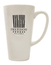 16 Ounce Conical Latte Coffee Mug - Expertly Crafted Drinkware-Conical Latte Mug-TooLoud-White-Davson Sales