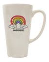 16 Ounce Conical Latte Coffee Mug - Expertly Crafted Drinkware-Conical Latte Mug-TooLoud-Davson Sales