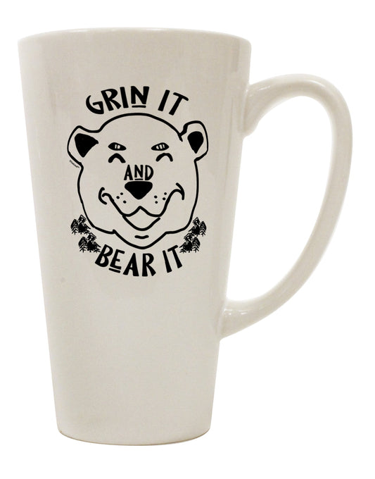 16 Ounce Conical Latte Coffee Mug - Expertly Crafted Drinkware-Conical Latte Mug-TooLoud-Davson Sales