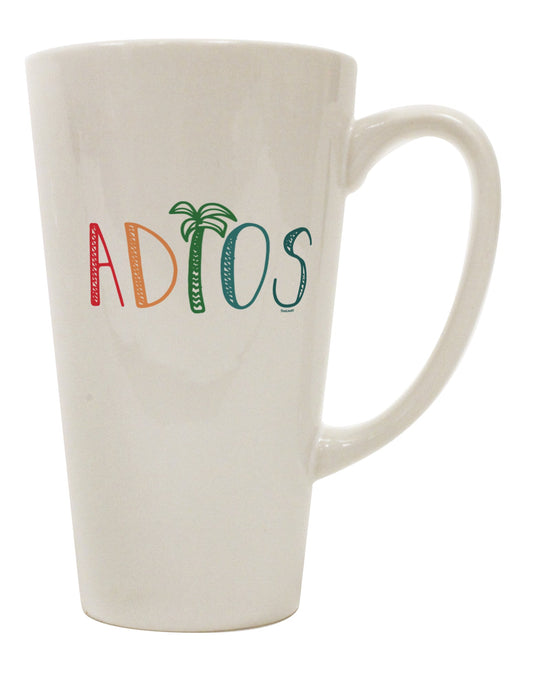 16 Ounce Conical Latte Coffee Mug - Expertly Crafted Drinkware-Conical Latte Mug-TooLoud-Davson Sales