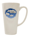 16 Ounce Conical Latte Coffee Mug - Expertly Crafted for a Serene Sip-Conical Latte Mug-TooLoud-White-Davson Sales