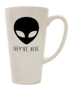 16 Ounce Conical Latte Coffee Mug - Expertly Crafted for Alien Enthusiasts - TooLoud-Conical Latte Mug-TooLoud-White-Davson Sales