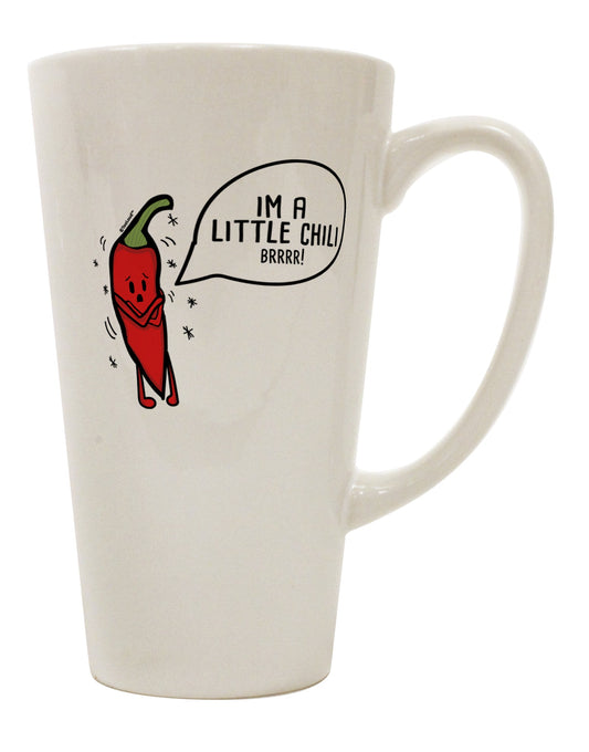16 Ounce Conical Latte Coffee Mug - Expertly Crafted for Drinkware Enthusiasts-Conical Latte Mug-TooLoud-Davson Sales