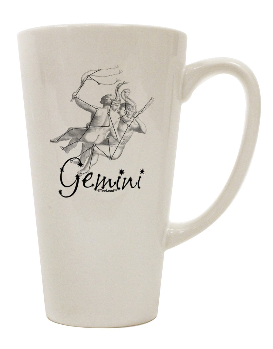 16 Ounce Conical Latte Coffee Mug - Expertly Crafted for Gemini Constellation Enthusiasts - TooLoud-Conical Latte Mug-TooLoud-White-Davson Sales