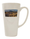 16 Ounce Conical Latte Coffee Mug - Expertly Crafted for Mountain Forest Park Enthusiasts by TooLoud-Conical Latte Mug-TooLoud-White-Davson Sales