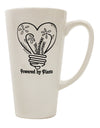 16 Ounce Conical Latte Coffee Mug - Expertly Crafted for Plant-Powered Enthusiasts-Conical Latte Mug-TooLoud-Davson Sales