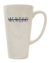 16 Ounce Conical Latte Coffee Mug - Expertly Crafted for the Planet Mercury-Conical Latte Mug-TooLoud-White-Davson Sales