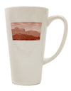 16 Ounce Conical Latte Coffee Mug - Expertly Crafted for the Red Planet Landscape-Conical Latte Mug-TooLoud-White-Davson Sales