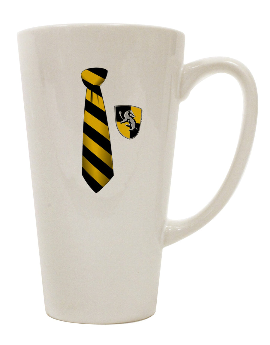 16 Ounce Conical Latte Coffee Mug - Expertly Crafted for the Wizard Tie Enthusiast - TooLoud-Conical Latte Mug-TooLoud-White-Davson Sales