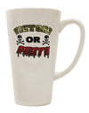 16 Ounce Conical Latte Coffee Mug - Expertly Crafted for Victorious Sips-Conical Latte Mug-TooLoud-White-Davson Sales