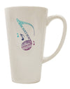 16 Ounce Conical Latte Coffee Mug - Exquisitely Crafted for Music Enthusiasts