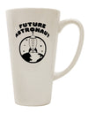 16 Ounce Conical Latte Coffee Mug for Aspiring Astronauts - TooLoud-Conical Latte Mug-TooLoud-White-Davson Sales