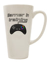 16 Ounce Conical Latte Coffee Mug for Aspiring Gamers - Expertly Crafted by TooLoud-Conical Latte Mug-TooLoud-White-Davson Sales