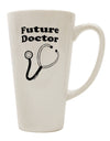 16 Ounce Conical Latte Coffee Mug for Aspiring Medical Professionals - TooLoud-Conical Latte Mug-TooLoud-White-Davson Sales