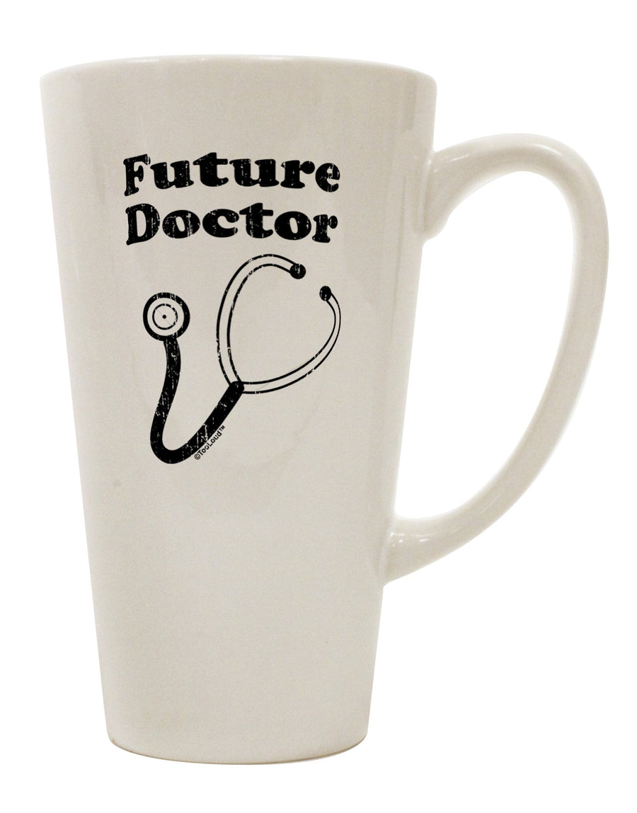 16 Ounce Conical Latte Coffee Mug for Aspiring Medical Professionals - TooLoud-Conical Latte Mug-TooLoud-White-Davson Sales