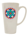 16 Ounce Conical Latte Coffee Mug for Enhanced Evil Eye Protection - Crafted by a Drinkware Expert-Conical Latte Mug-TooLoud-White-Davson Sales