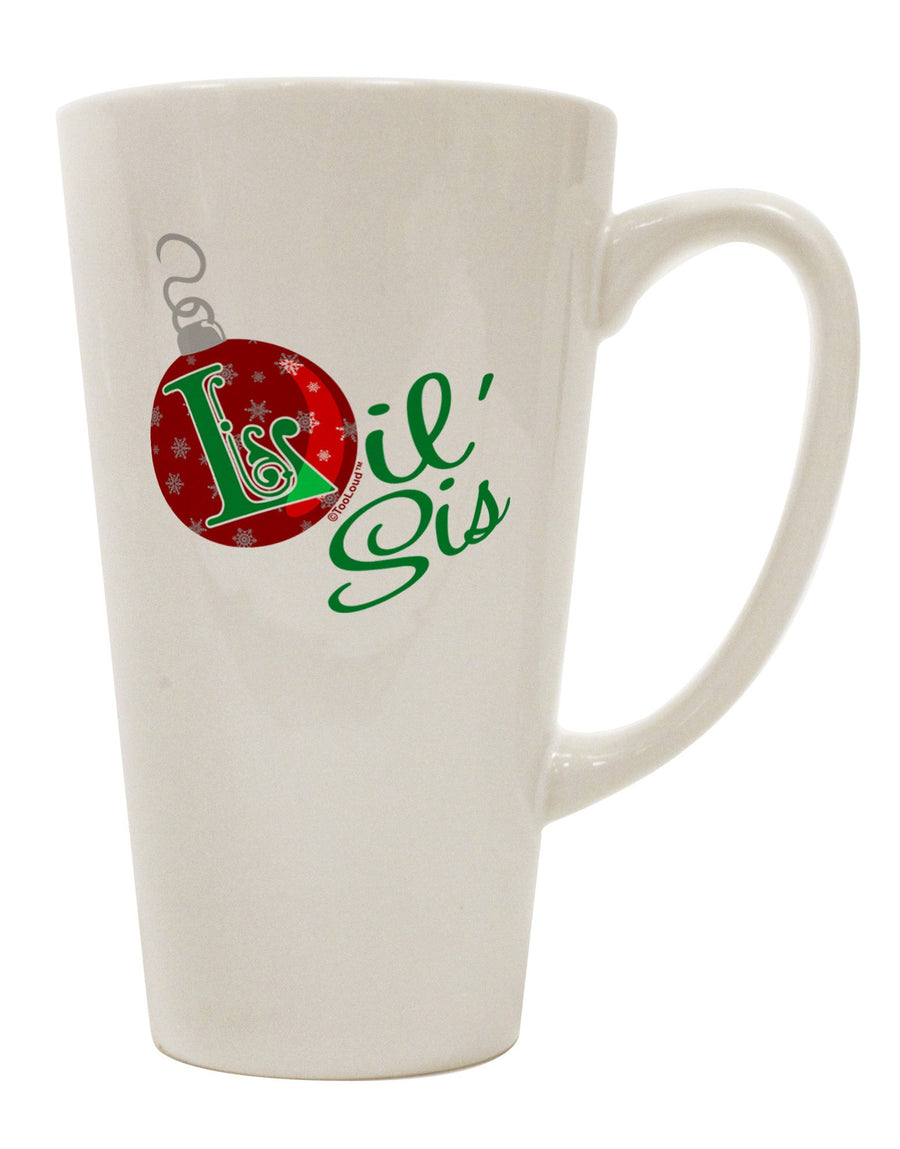 16 Ounce Conical Latte Coffee Mug for Matching Family Ornament - TooLoud-Conical Latte Mug-TooLoud-White-Davson Sales