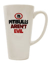 16 Ounce Conical Latte Coffee Mug for the Discerning Pitbull Enthusiast - TooLoud-Conical Latte Mug-TooLoud-White-Davson Sales