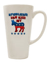 16 Ounce Conical Latte Coffee Mug - Perfect for Democratic Supporters TooLoud-Conical Latte Mug-TooLoud-White-Davson Sales