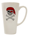 16 Ounce Conical Latte Coffee Mug - Perfect for Pirate Enthusiasts - TooLoud-Conical Latte Mug-TooLoud-White-Davson Sales