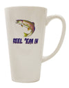 16 Ounce Conical Latte Coffee Mug - Perfect for Rainbow Trout Enthusiasts - TooLoud-Conical Latte Mug-TooLoud-White-Davson Sales